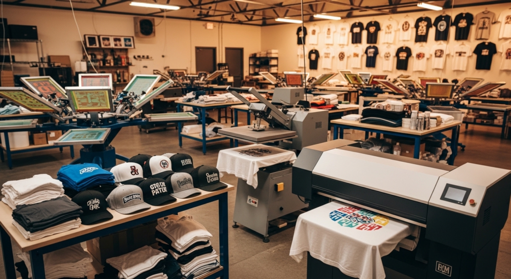 Custom T shirts & Hats 