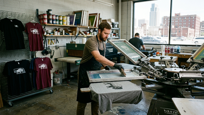 Custom t-shirts in Omaha