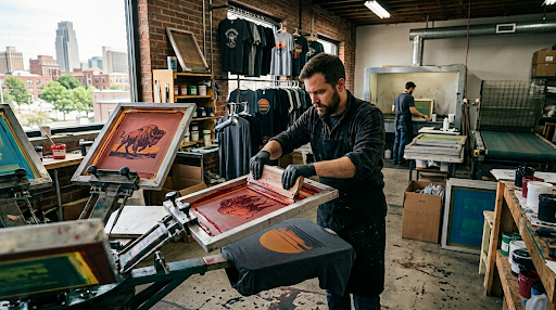 T shirt printing