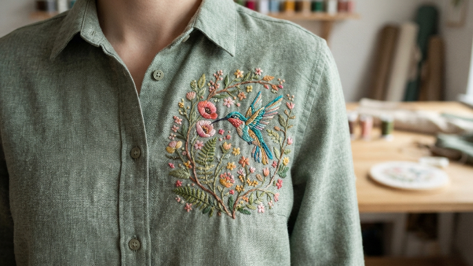 custom shirt embroidery