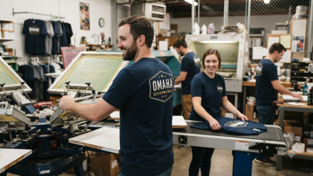 Omaha custom screen printing