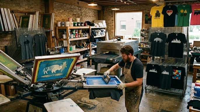 Omaha t-shirt print shop
